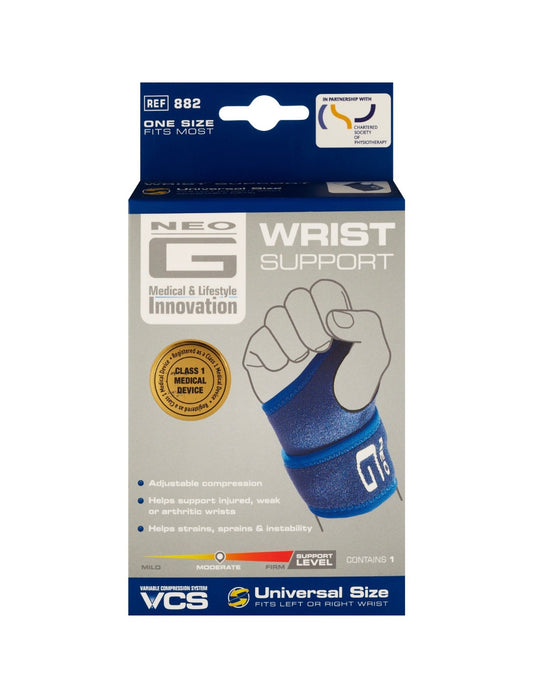 Neo G Adjustable Wrist Support – Compression Brace for Sprains & Joint Pain